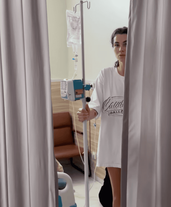 courtney stubbs bali holiday parasite hospital